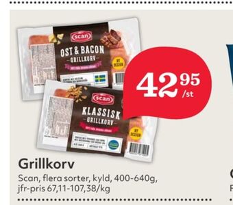 Hemköp Scan grillkorv erbjuda