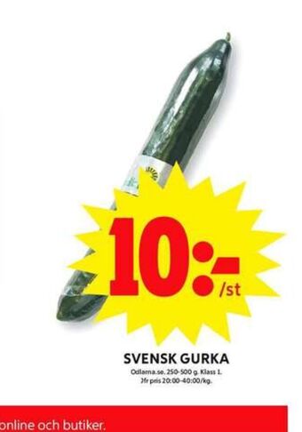 ICA Maxi Odlarna.se gurka erbjuda
