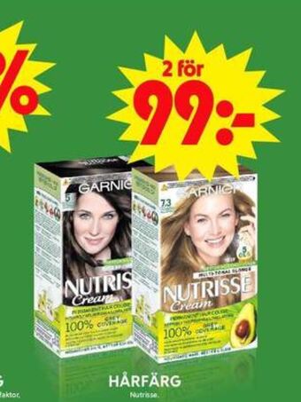 ICA Maxi Nutrisse hårfärg erbjuda