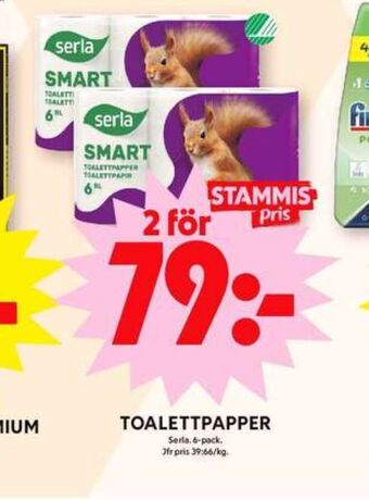 ICA Maxi Smart toalettpapper erbjuda