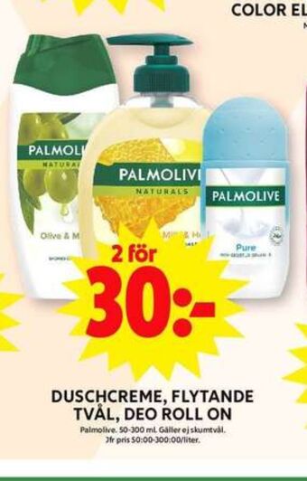 ICA Maxi Palmolive deodorant roll-on erbjuda