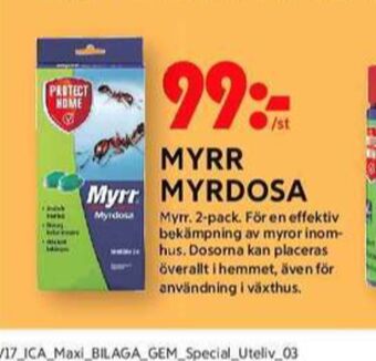 ICA Maxi Myrr myrmedel erbjuda