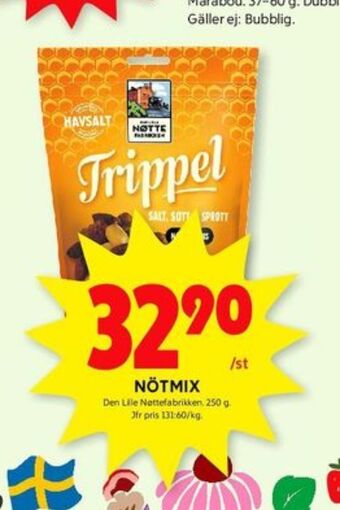 ICA Kvantum Den lille nöttefabriken nötter erbjuda
