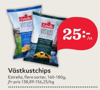 Hemköp Västkustchips erbjuda