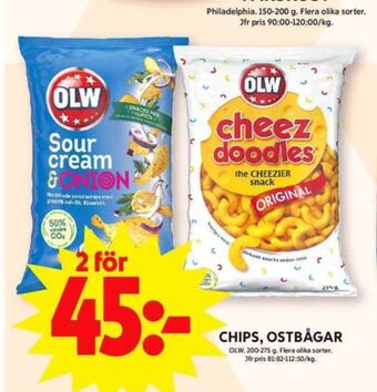 ICA Maxi Olw chips erbjuda