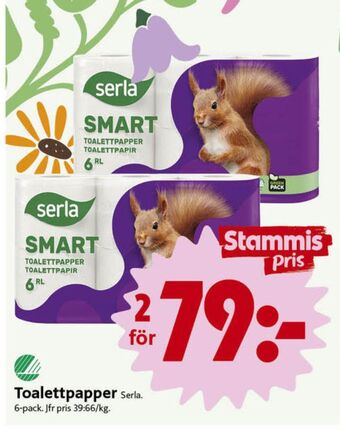 ICA Nära Smart toalettpapper erbjuda