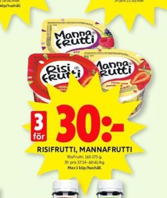 ICA Kvantum Risifrutti mellanmål erbjuda