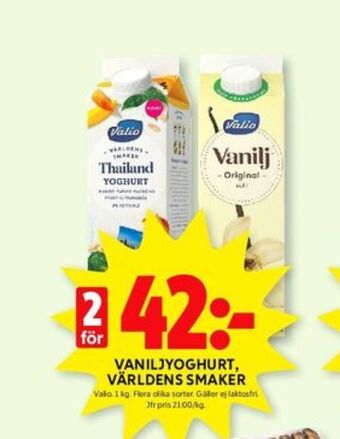 ICA Kvantum Valio yoghurt erbjuda