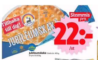 ICA Supermarket Jubileumskaka vetekakor erbjuda