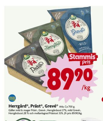 ICA Nära Arla grevé erbjuda