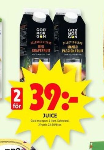 ICA Kvantum God morgon juice erbjuda