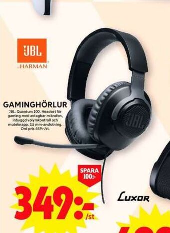 ICA Maxi Jbl headset erbjuda
