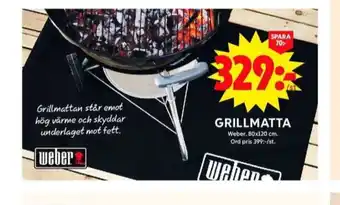 ICA Maxi Weber grillmattor erbjuda
