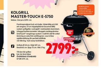 ICA Maxi Weber klotgrill erbjuda