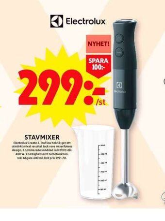 ICA Maxi Electrolux stavmixer erbjuda
