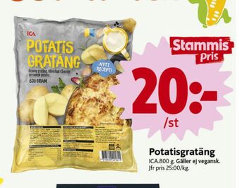 ICA Nära Ica potatisgratäng erbjuda