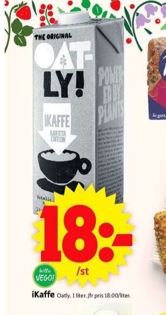 ICA Supermarket Oatly ikaffe havredryck erbjuda