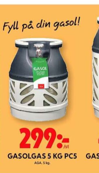 ICA Maxi Aga gas erbjuda