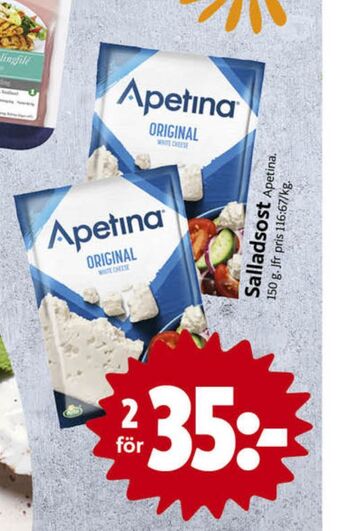 Apetina salladsost