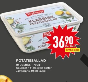 Willys Rydbergs potatissallad erbjuda