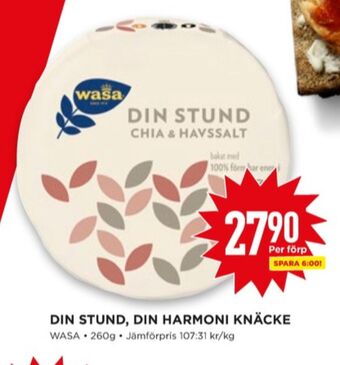 Willys Din stund knäckebröd erbjuda