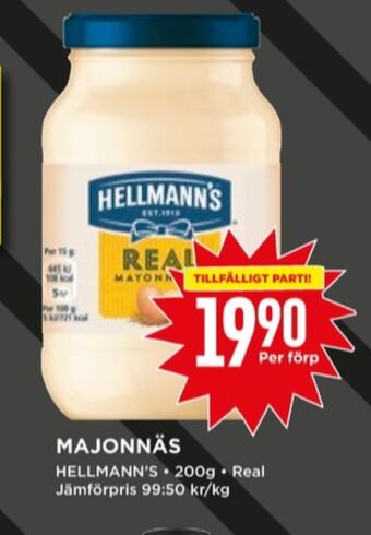 Hellmanns majonnäs
