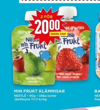 Willys Hemma Nestlé barnmat erbjuda
