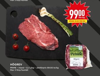 Willys Prime högrev erbjuda