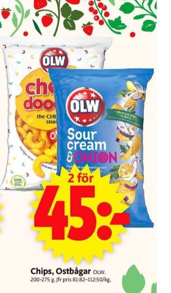 ICA Supermarket Olw chips erbjuda