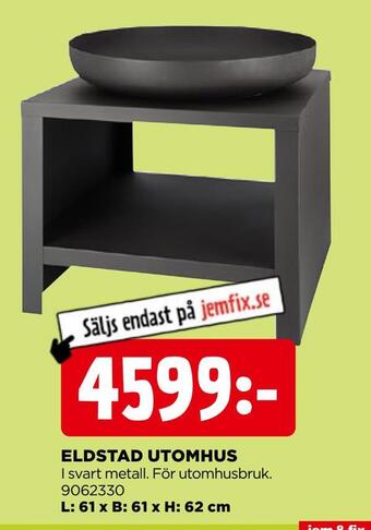 Eldstad utomhus