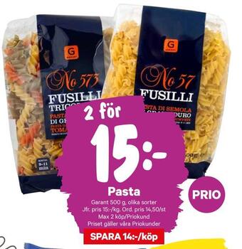 City Gross Pasta erbjuda