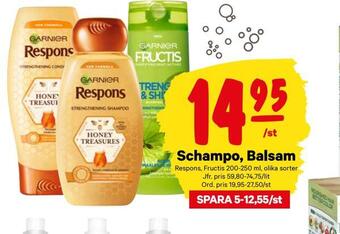 City Gross Schampo, balsam erbjuda