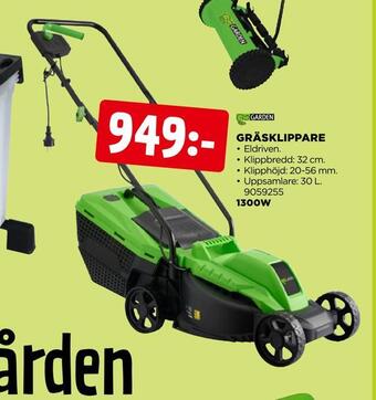 Jem&Fix Gräsklippare erbjuda