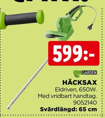 Jem&Fix Häcksax erbjuda