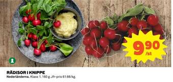 Coop Daglivs Rädisor i knippe erbjuda