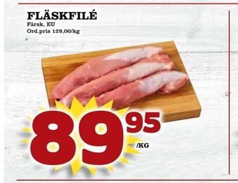 Din Mat Fläskfilé erbjuda