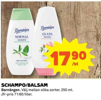 Coop Daglivs Schampo/balsam erbjuda
