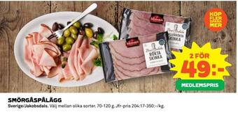 Coop Konsum Smörgåspålägg erbjuda