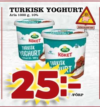 Matdax Turkisk yoghurt erbjuda