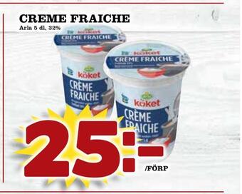 Matdax Creme fraiche erbjuda