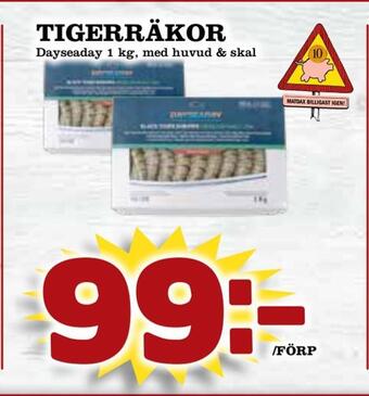 Matdax Tigerräkor erbjuda