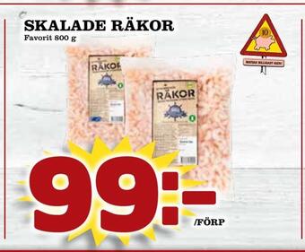 Matdax Skalade räkor erbjuda