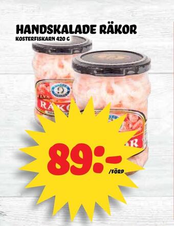 Nelins Handskalade räkor erbjuda