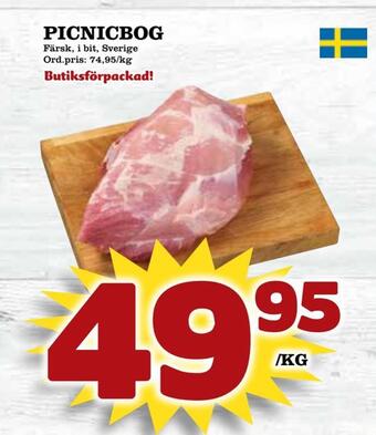 Supergrossen Picnicbog erbjuda