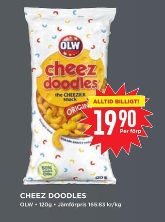 Willys Cheez doodles erbjuda