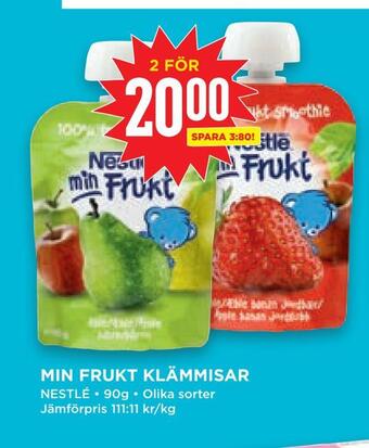 Min frukt klämmisar