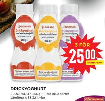 Willys Drickyoghurt erbjuda