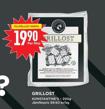 Willys Grillost erbjuda