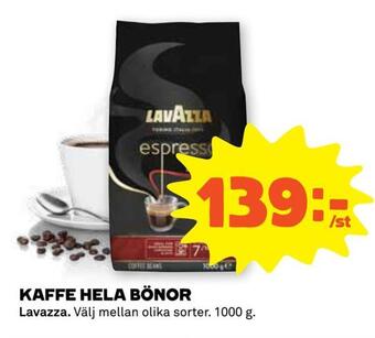 Coop Forum Kaffe hela bönor erbjuda