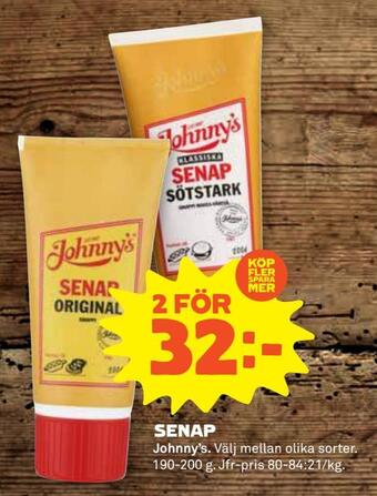 Stora Coop Senap erbjuda